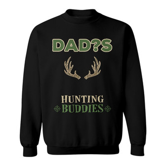 Personalized Dad Grandpa Hunting Buddies Sweatshirt - Thegiftio UK
