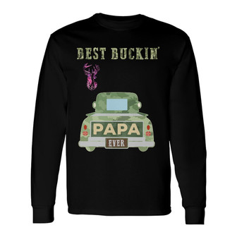 Personalized Dad Grandpa Hunting Long Sleeve Shirt - Thegiftio UK