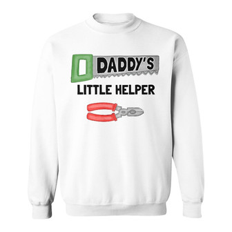 Personalized Dad Grandpa Little Helpers Sweatshirt - Thegiftio UK