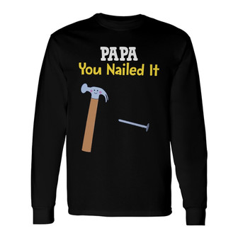 Personalized Dad Grandpa Long Sleeve Shirt - Thegiftio UK