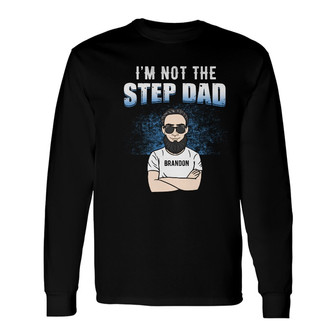 Personalized Dad Grandpa Long Sleeve Shirt - Thegiftio UK