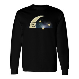 Personalized Dad Grandpa Love You To The Moon And Back Long Sleeve Shirt - Thegiftio UK