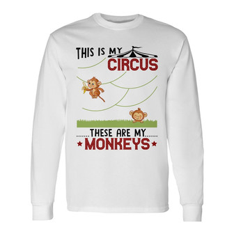 Personalized Dad Grandpa My Circus Long Sleeve Shirt - Thegiftio UK