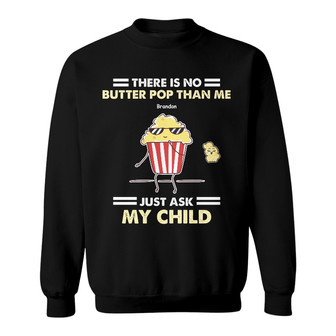 Personalized Dad Grandpa Popcorn Sweatshirt - Thegiftio UK