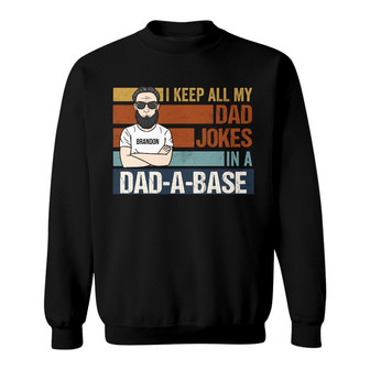 Personalized Dad Grandpa Sweatshirt - Thegiftio UK