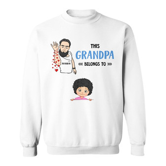 Personalized Dad Grandpa Sweatshirt - Thegiftio UK