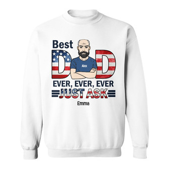 Personalized Dad Grandpa Sweatshirt - Thegiftio UK