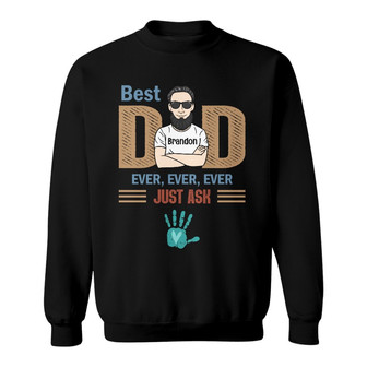 Personalized Dad Grandpa Sweatshirt - Thegiftio UK
