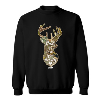 Personalized Dad Hunting FD Sweatshirt - Thegiftio UK