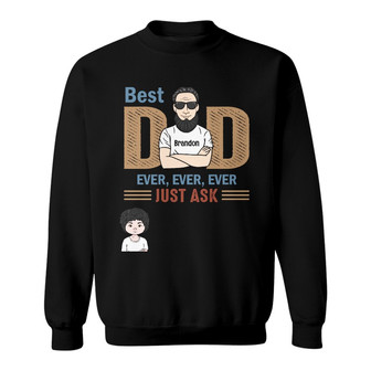 Personalized Dad Sweatshirt - Thegiftio UK