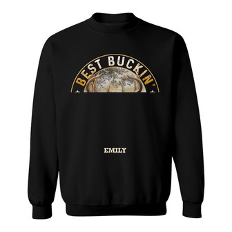 Personalized Deer Hunting Buckin Dad Grandpa Sweatshirt - Thegiftio UK