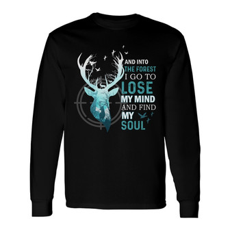 Personalized Deer Hunting Long Sleeve Shirt - Thegiftio UK