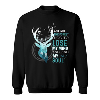 Personalized Deer Hunting Sweatshirt - Thegiftio UK