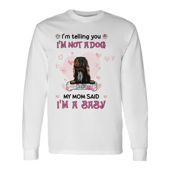 Personalized Dog Baby Long Sleeve Shirt - Thegiftio UK
