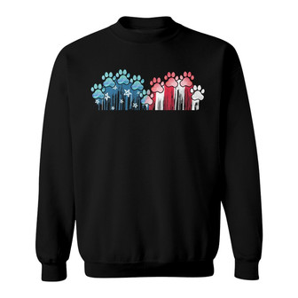 Personalized Dog Dad Mom Heart Sweatshirt - Thegiftio UK