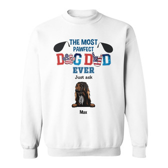 Personalized Dog Dad Mom Sweatshirt - Thegiftio UK