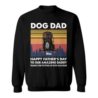 Personalized Dog Dad Sweatshirt - Thegiftio UK
