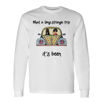 Personalized Dog Hippie Girl Strange Trip Long Sleeve Shirt - Thegiftio UK