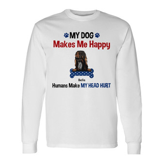 Personalized Dog Long Sleeve Shirt - Thegiftio UK