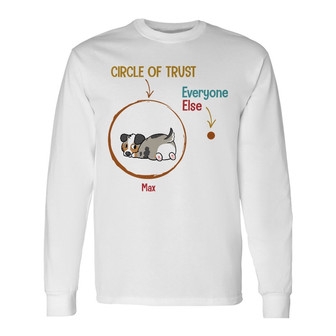 Personalized Dog Lover Funny Long Sleeve Shirt - Thegiftio UK