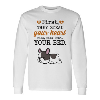 Personalized Dog Lovers White Long Sleeve Shirt - Thegiftio UK