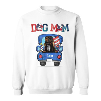 Personalized Dog Mom 4th Of July Independence Sweatshirt - Thegiftio UK