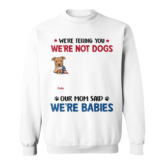 Personalized Dog Mom Baby Sweatshirt - Thegiftio UK