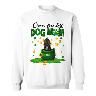 Personalized Dog Mom Irish St Patrick's Day Sweatshirt - Thegiftio UK