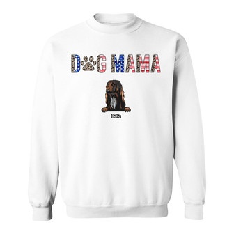 Personalized Dog Mom Leopard Sweatshirt - Thegiftio UK