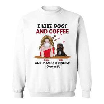 Personalized Dog Mom Life Sweatshirt - Thegiftio UK