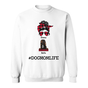 Personalized Dog Mom Life Sweatshirt - Thegiftio UK