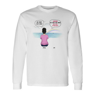 Personalized Dog Mom Long Sleeve Shirt - Thegiftio UK