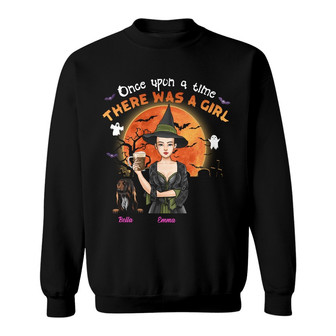 Personalized Dog Mom Lover Fall Halloween Sweatshirt - Thegiftio UK