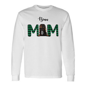 Personalized Dog Mom Name Long Sleeve Shirt - Thegiftio UK