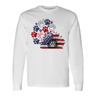 Personalized Dog Mom Sunflower Long Sleeve Shirt - Thegiftio UK
