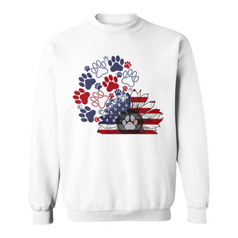 Personalized Dog Mom Sunflower Sweatshirt - Thegiftio UK