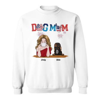 Personalized Dog Mom Sweatshirt - Thegiftio UK