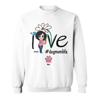 Personalized Dog Mom Sweatshirt - Thegiftio UK