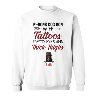 Personalized Dog Mom Sweatshirt - Thegiftio UK