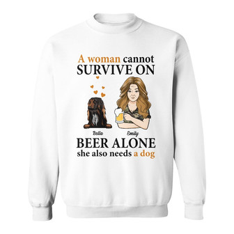 Personalized Dog Mom Sweatshirt - Thegiftio UK