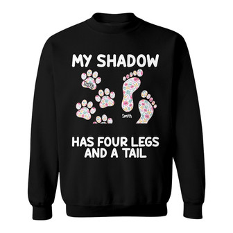 Personalized Dog My Shadow Sweatshirt - Thegiftio UK