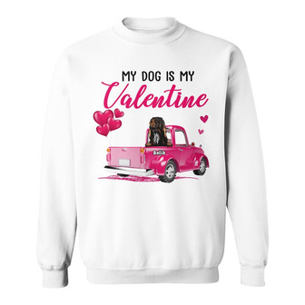 Personalized Dog My Valentine Sweatshirt - Thegiftio UK