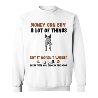 Personalized Dog Wiggle Butt Sweatshirt - Thegiftio UK