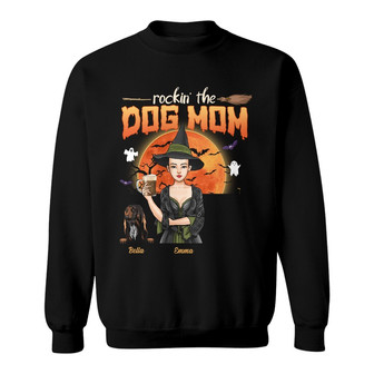 Personalized Fall Halloween Dog Sweatshirt - Thegiftio UK