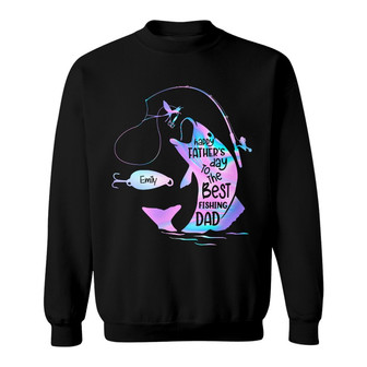 Personalized FD Fishing Dad Sweatshirt - Thegiftio UK