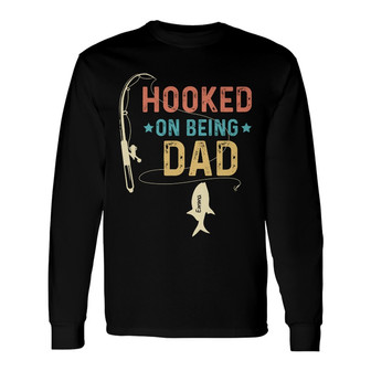 Personalized Fishing Dad Grandpa Long Sleeve Shirt - Thegiftio UK