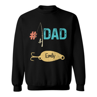 Personalized Fishing Dad Grandpa Sweatshirt - Thegiftio UK