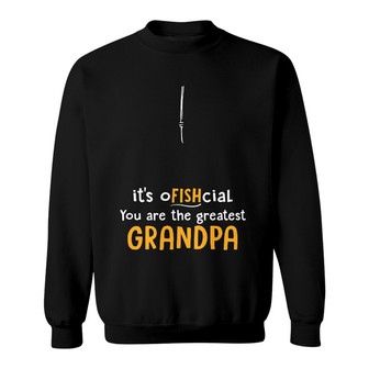Personalized Fishing Dad Grandpa Sweatshirt - Thegiftio UK