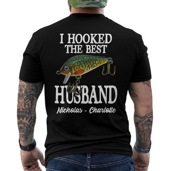 Personalized Fishing Husband - Back Print - Thegiftio UK