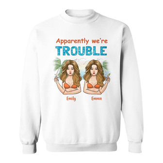 Personalized Friends Beach Sweatshirt - Thegiftio UK